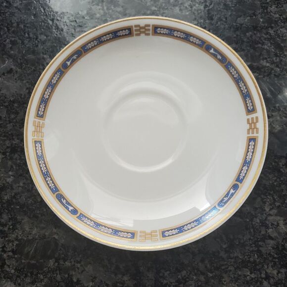 VINTAGE Syracuse Mistic Blue Cup and saucer - Picture 2 of 6